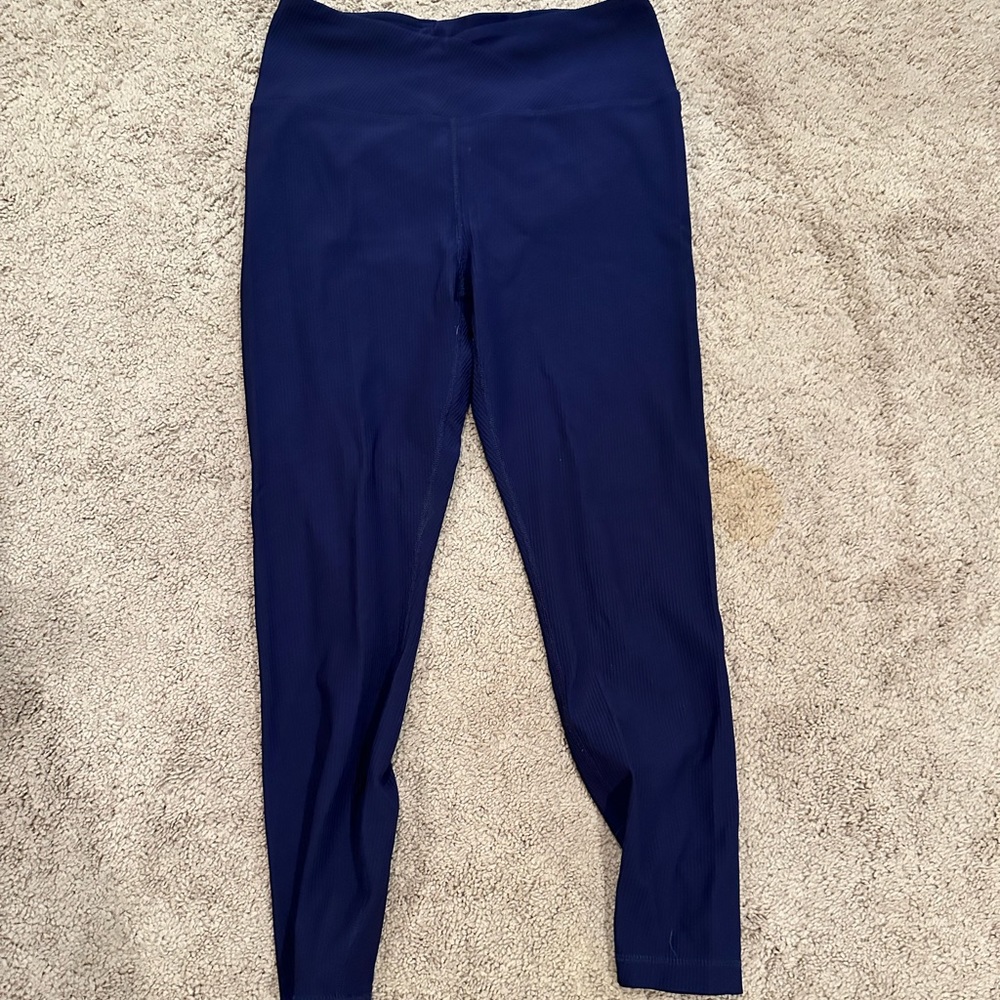 Ribbed leggings